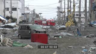 Japan Tsunami Aftermath Full Length Stock Footage  15th March 2011 Part 1 [upl. by Ecneitap]