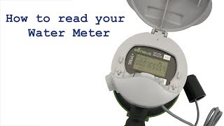 How to Read Your Water Meter [upl. by Mackler]