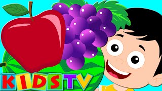 Fruits Song For Children  Kindergarten Nursery Rhymes And Kids Songs by Kids Tv [upl. by Alejoa]