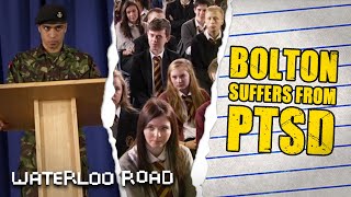 Bolton Smilie Suffers from PTSD MidAssembly  Waterloo Road [upl. by Ellimak259]