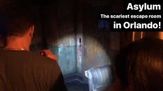 Asylum The scariest escape room in Orlando [upl. by Kcirderfla]