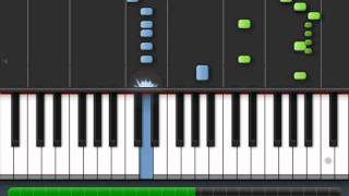 PIANO TUTORIALCalabria Destination Piano Synthesia [upl. by Luedtke]