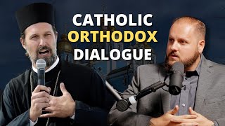 A Catholic and Orthodox Dialogue w Fr Josiah Trenham [upl. by Acissev]