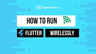 Run Flutter App On Real Device  Wirelessly amp USB  5 Simple Steps [upl. by Edveh]