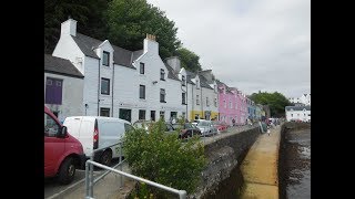 Walk Around Small Touristy Portree Isle of Skye Scotland [upl. by Alfredo214]