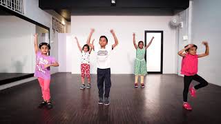 Taki Taki choreography  Kids batch  Beginner [upl. by Amalbena]