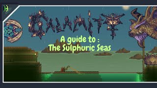 Sulphuric sea guide  Calamity mod Terraria  Version 145007 [upl. by Tinaret]