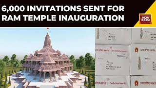 Ram Mandir 2024 Inauguration Invitation Process Commences In Ayodhya [upl. by Lissie]