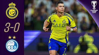 Ronaldo amp Durán fire Al Nassr through  Al Nassr KSA  Esteghlal FC IRN  Highlights ACL Elite™ [upl. by Rosabel676]