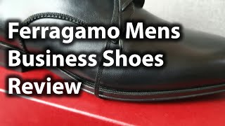 Ferragamo Business Shoes Unboxing and Review [upl. by Baldwin]