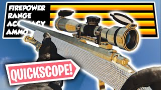 The FASTEST quotPellingtonquot QUICKSCOPE Class Setup Cold War [upl. by Allix]