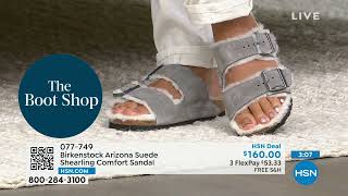 Birkenstock Arizona Shearling Comfort Sandal [upl. by Eniksre365]