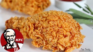 KFC Style Fried Chicken Recipe  How To Make Crispy Fried Chicken At Home [upl. by Nomrah]