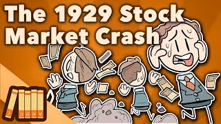 The 1929 Stock Market Crash  Black Thursday  Extra History [upl. by Enneirb]