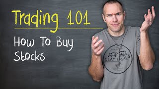 Trading 101 How to Buy Stocks [upl. by Eedolem]