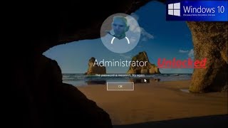 🔐Windows 10 unlocked  reset passwd without access rights CMD Utilmanexe Part 1 🖥 [upl. by Nuawtna]