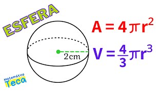 ESFERA  Área e Volume [upl. by Herbst951]