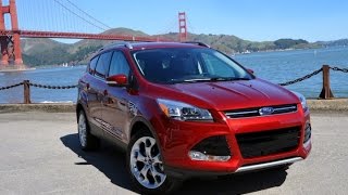 2016 Ford Escape Start Up Road Test and Review 16 L Turbo 4Cylinder [upl. by Cally991]