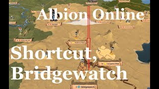 Albion Online  Caerleon to Bridgewatch fast almost safely [upl. by Hackett]