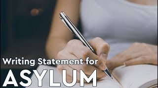 How to Write Asylum Story  Asylum Statement [upl. by Alphonsa]