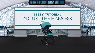 How to Adjust the Stroller Harness  Beezy Buggy  CYBEX [upl. by Arul]