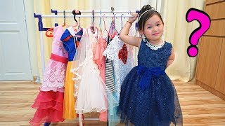 化妝遊戲變身公主裙子去派對！過家家玩具 兒童可愛變裝短劇 Transform Princess Makeover Kids Go To Party！ [upl. by Juli]