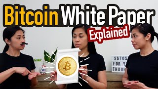 Bitcoin White Paper Explained Simplified and Visualized [upl. by Peadar]