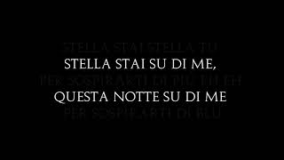 Umberto Tozzi  Stella Stai con Testo  Lyrics [upl. by Eanom235]