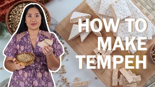 How to Make Tempeh at Home from SCRATCH  Vegan Protein [upl. by Neomah]