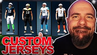 HOW TO GET CUSTOM JERSEYS IN MUT [upl. by Orelee837]