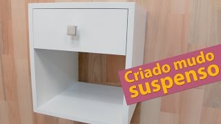 COMO FAZER UMA MESA DE CABECEIRA COM GAVETA  QUARTO DE CASAL PEQUENO PARTE 6 [upl. by Faye]