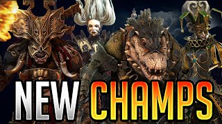 NEW CHAMPIONS THIS PATCH  Raid Shadow Legends [upl. by Aisya924]