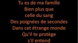 Génération Goldman  Famille Official Lyrics Video [upl. by Solnit934]