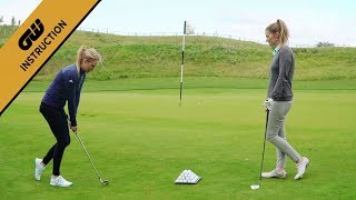 Instruction Alison Whitaker – Uphill chip shots [upl. by Sheldon674]