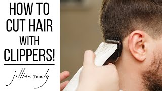 How To Use Hair Clippers To Cut Hair for Beginners ✂️ [upl. by Marya]