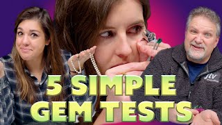 5 Simple Gem Tests Anyone Can Do  Unboxing [upl. by Timothy]