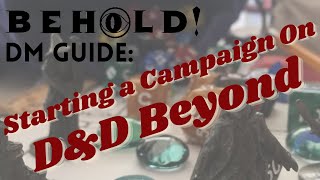 Starting a Campaign on DampD Beyond  Dungeon MasterClass [upl. by Laise]