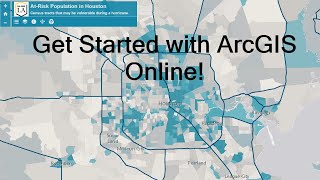 Get Started With ArcGIS Online  2020 Tutorial for beginners [upl. by Ardnayek]