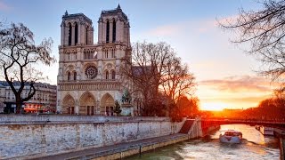 Visit Notre Dame Cathedral in Paris France [upl. by Decima480]