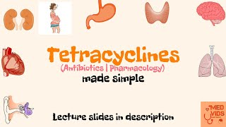 Tetracyclines  Antibiotics  Pharmacology  USMLE  Med Vids made simple [upl. by Innep782]