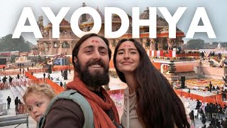 Foreigners Visit AYODHYA 🇮🇳 Exploring Indias New Ram Mandir Hanuman Temple amp More [upl. by Tybald]