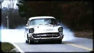 57 Chevy Burnout [upl. by Kcirdneked]