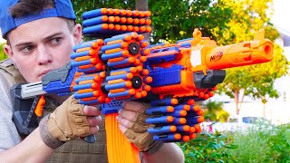 Nerf War Million Subscribers Battle [upl. by Deonne]