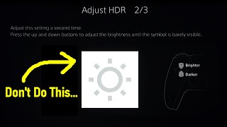 Youve Been Doing PS5 Adjust HDR Wrong Heres How to Get the Best Settings [upl. by Akiehsat624]