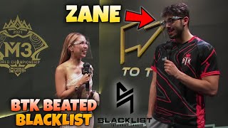 MobaZane INTERVIEW After Beating Blacklist International [upl. by Aimehs]