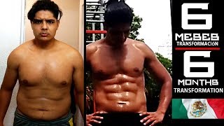 Mi transformación en 6 meses Calisthenics  Amazing 6 months transformation Calisthenics [upl. by Xavier]