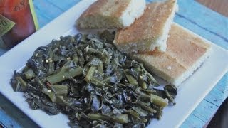 Vegetarian Southern Collard Greens Recipe [upl. by Yortal]