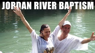 Baptized in the Jordan River [upl. by Adorne]