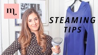 How To Steam Your Clothes The Right Way [upl. by Waller]