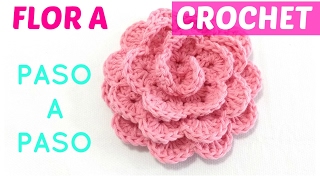 Flor a crochet paso a paso sin perder detalle ENGLISH subtitles [upl. by Deanne]